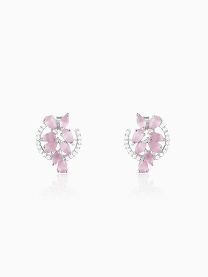 The Pink Periwinkle Earrings