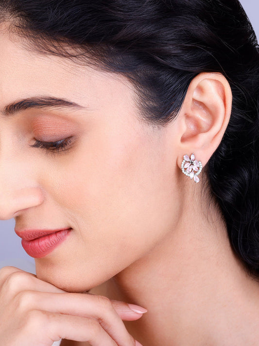 The Pink Periwinkle Earrings