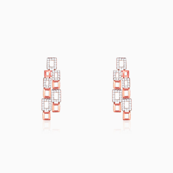 Anushka's Rose Gold Grace Earrings - Image 1