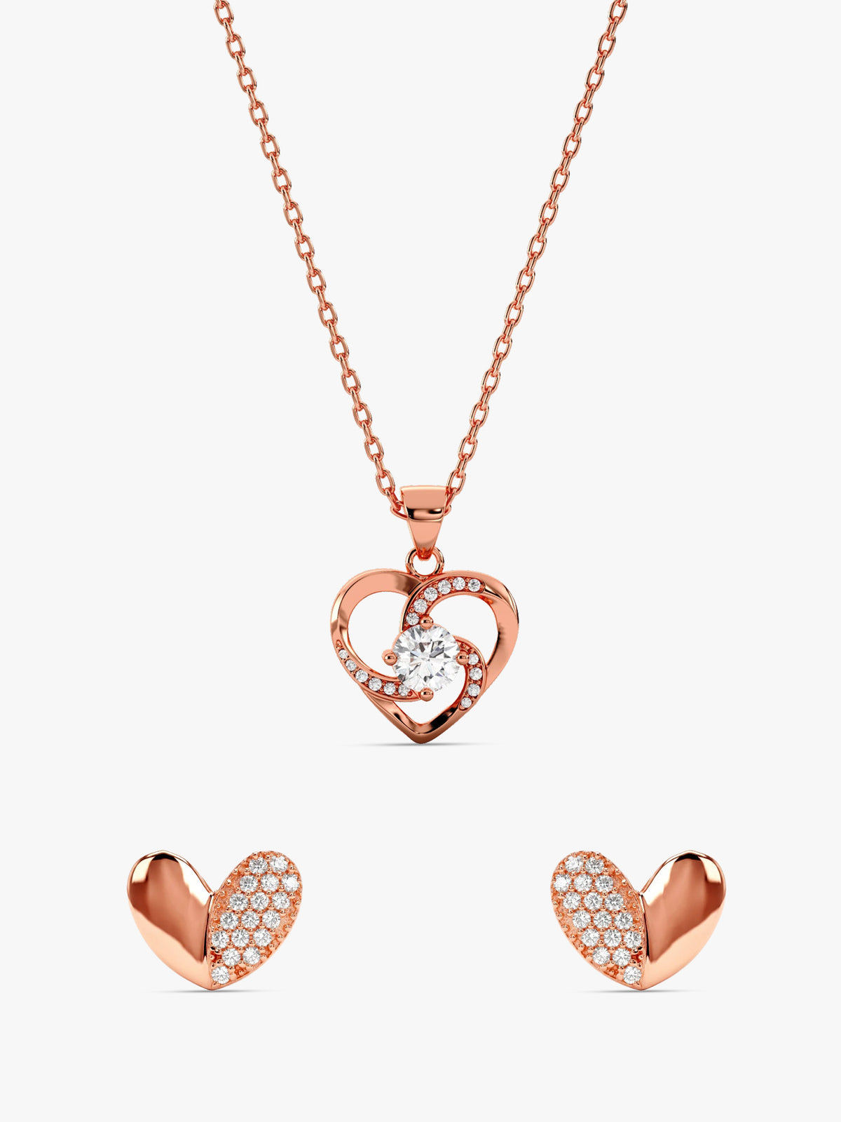 Rose Gold Mirabella Set