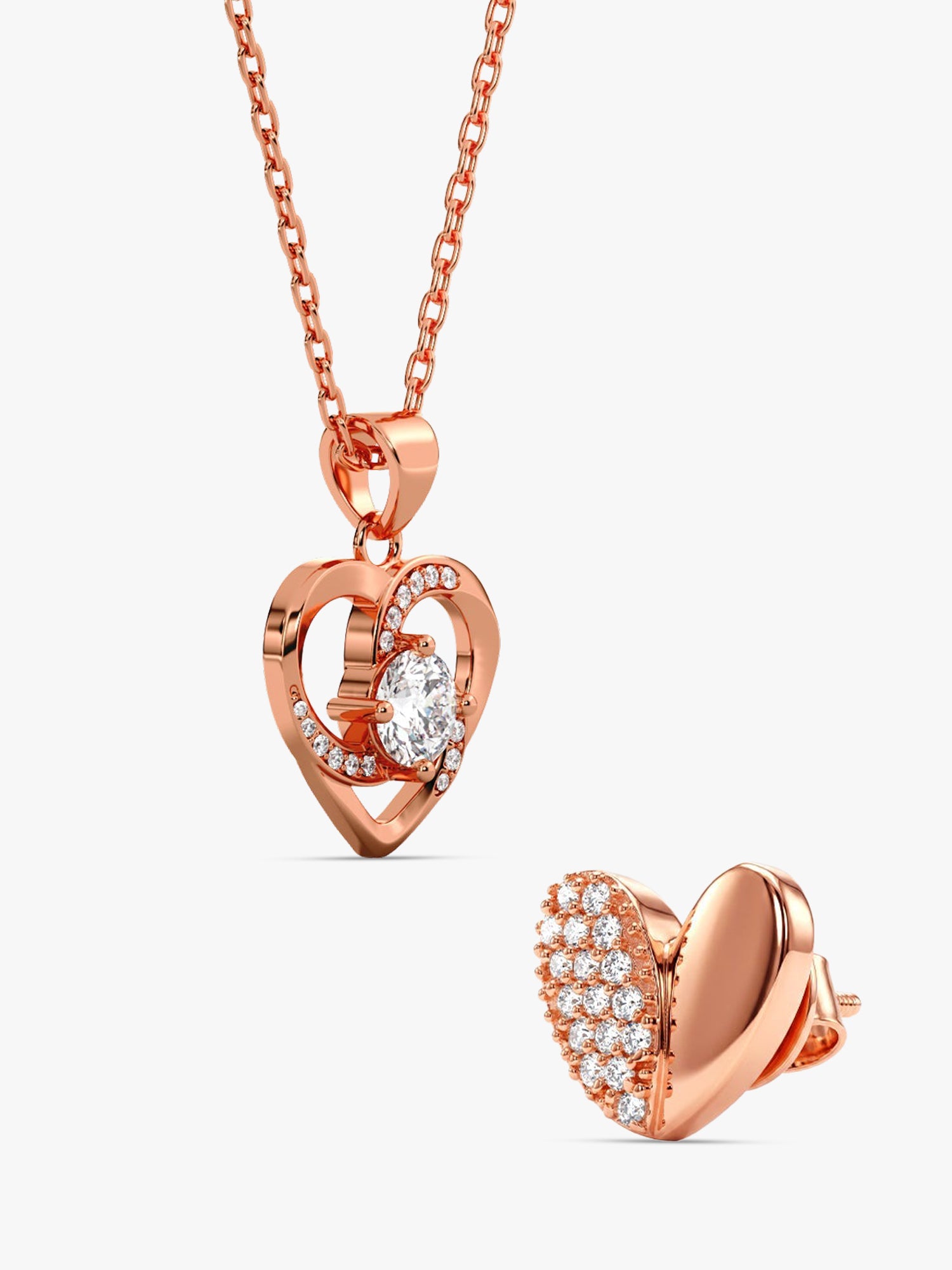 Rose Gold Mirabella Set