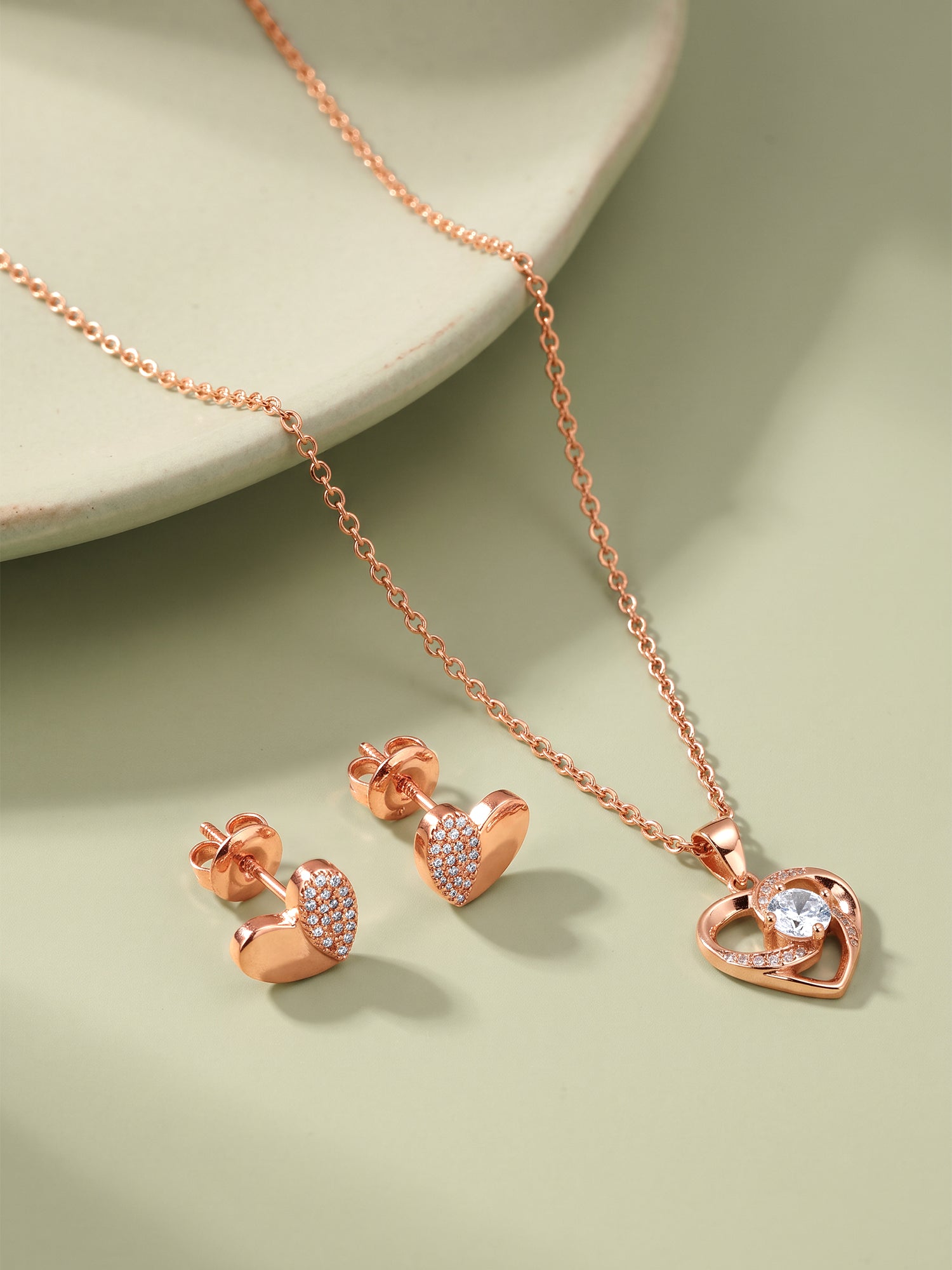 Rose Gold Mirabella Set