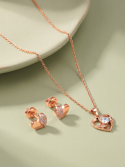 Rose Gold Mirabella Set