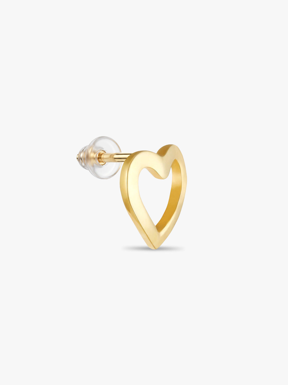 Golden Charming Love Studs