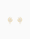 The White Periwinkle Earrings