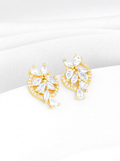 The White Periwinkle Earrings