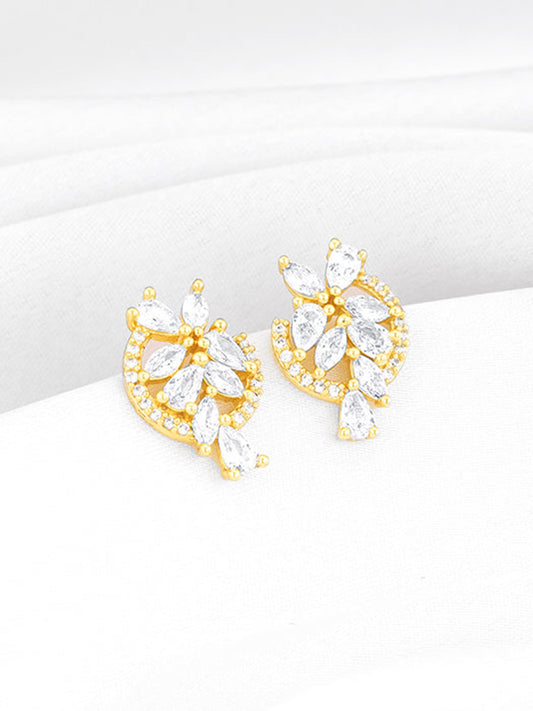 The White Periwinkle Earrings