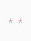 Rose Gold Starfish Earrings