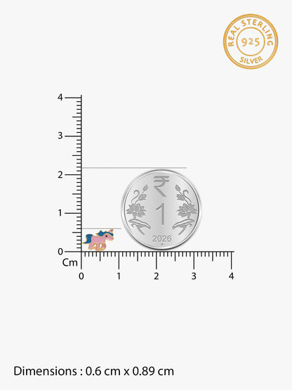 Golden Pie Unicorn Kids Earrings (4-12 yrs)