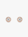 Rose Gold Seeking Solace Stud Earrings
