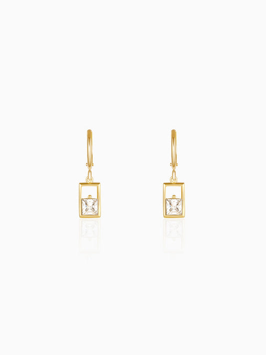 Golden Boss Babe Dangler Earrings