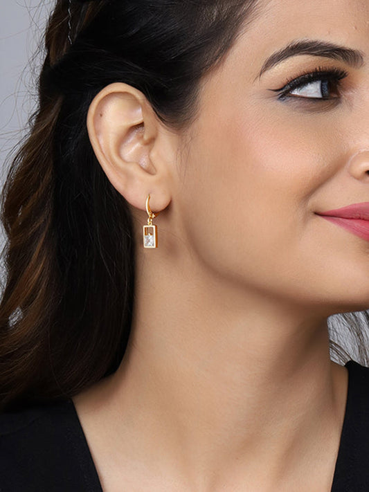 Golden Boss Babe Dangler Earrings