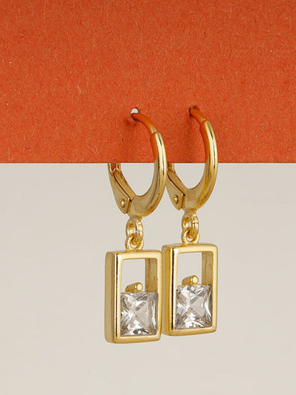 Golden Boss Babe Dangler Earrings
