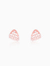 Rose Gold Set-Square Earrings