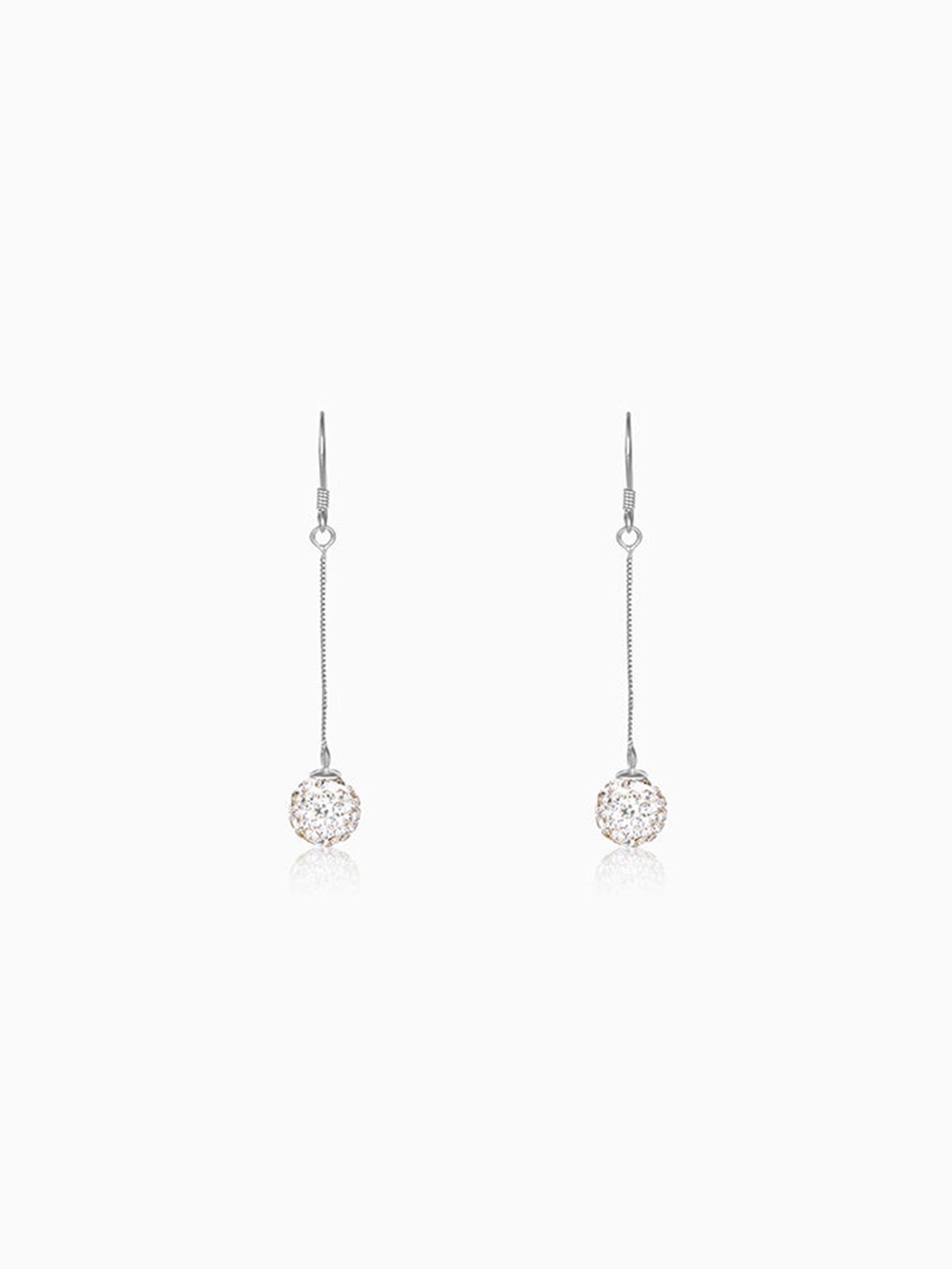 Silver Queen of The Night Dangler Earrings