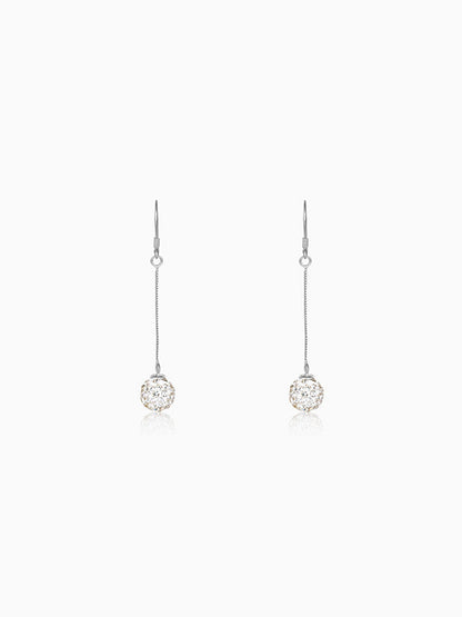 Silver Queen of The Night Dangler Earrings