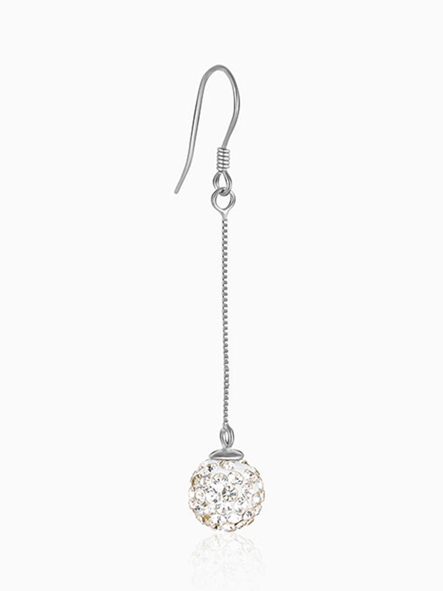 Silver Queen of The Night Dangler Earrings