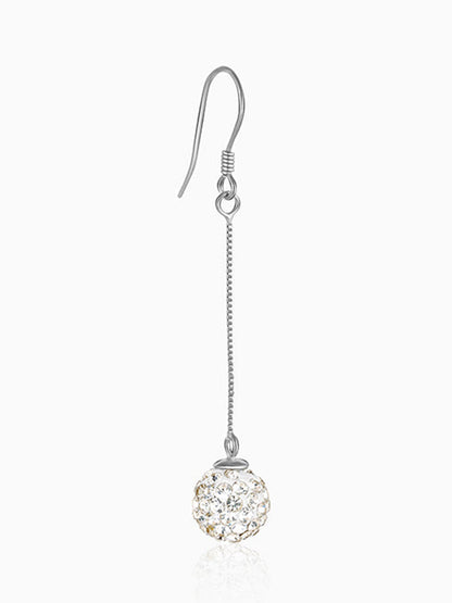 Silver Queen of The Night Dangler Earrings
