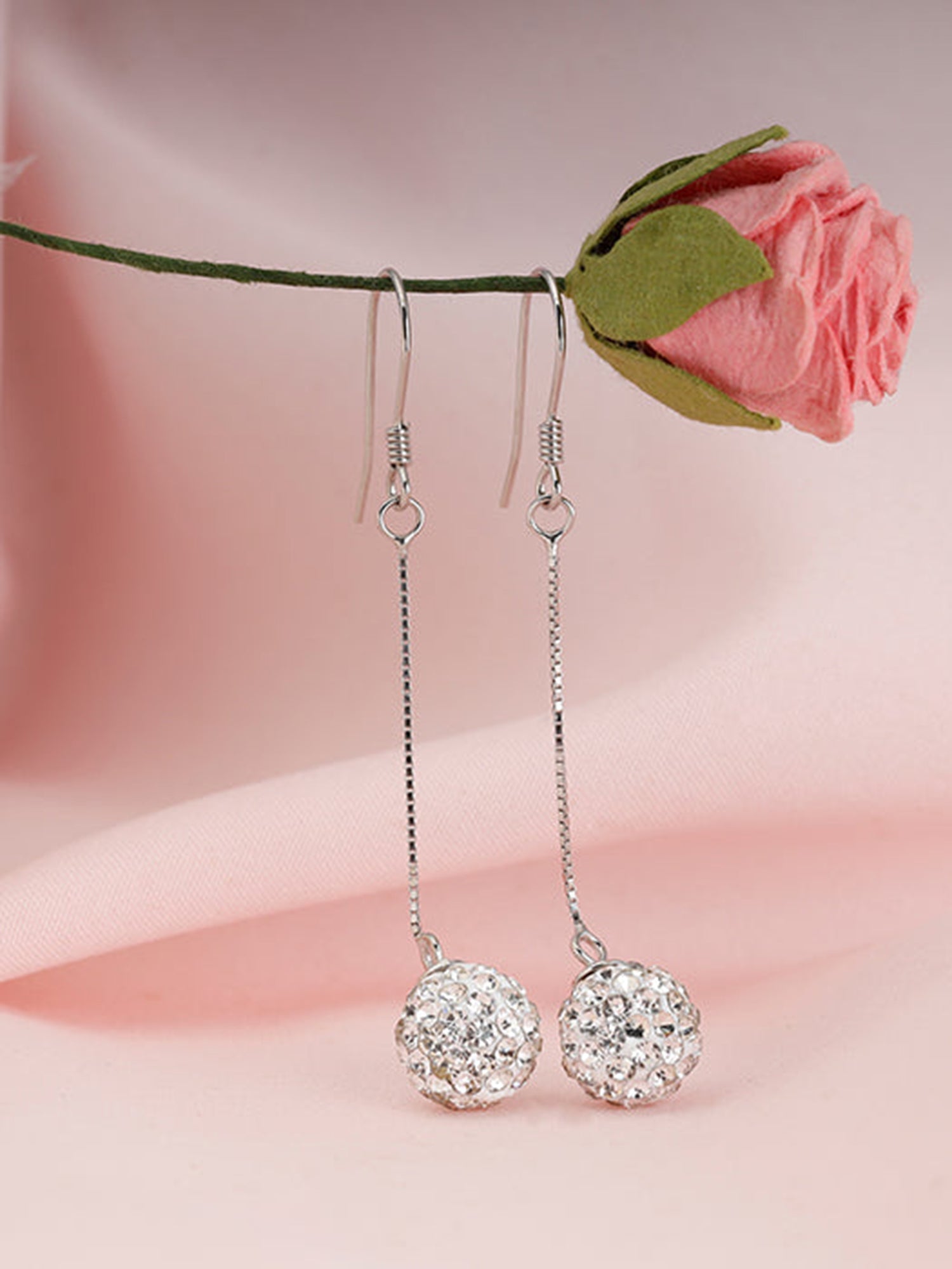 Silver Queen of The Night Dangler Earrings