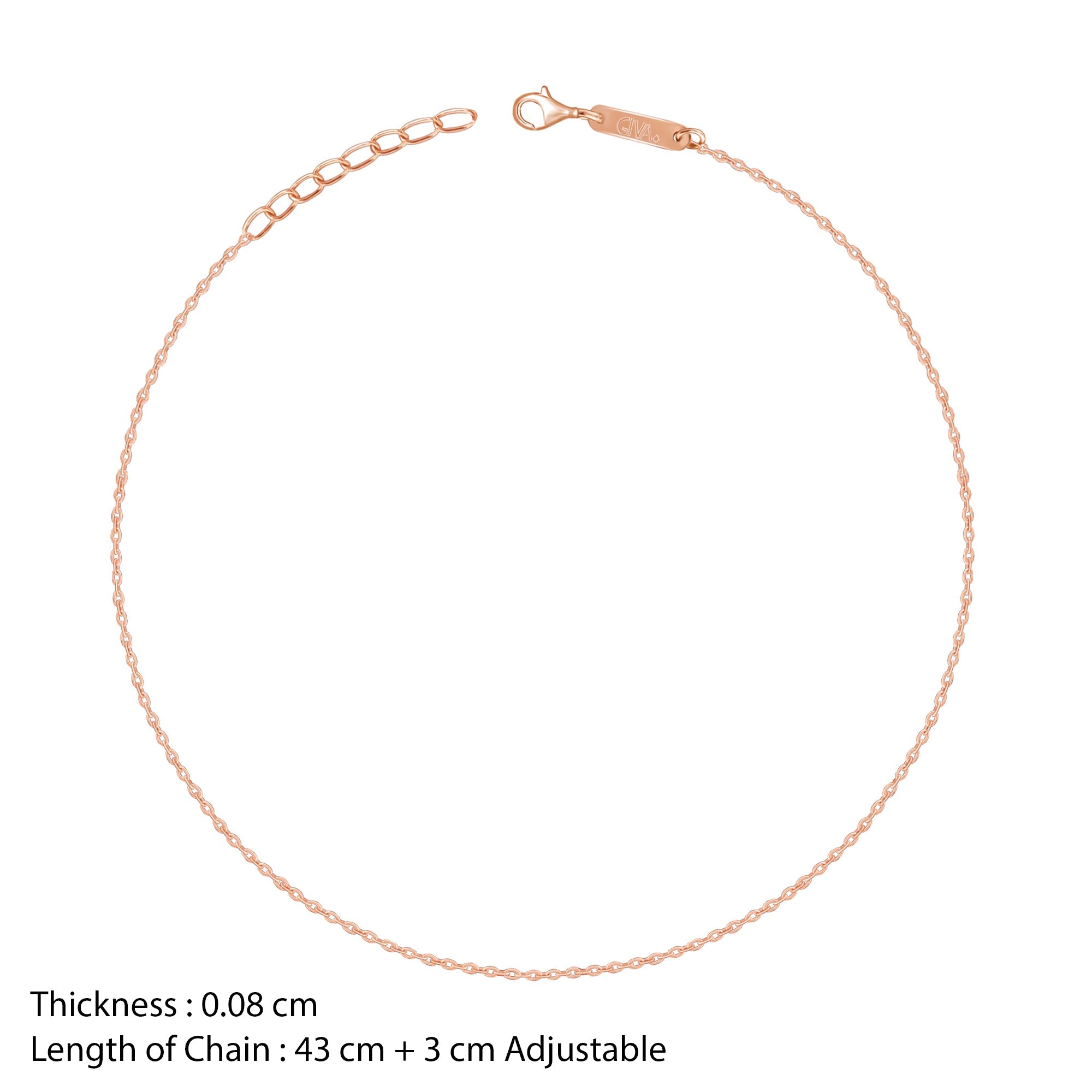 Rose Gold Your Elegance Chain - view 5