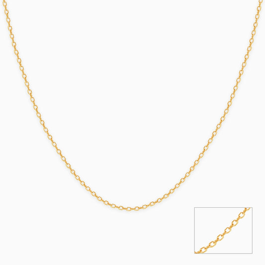 Gold Simple Joys 18K Link Chain