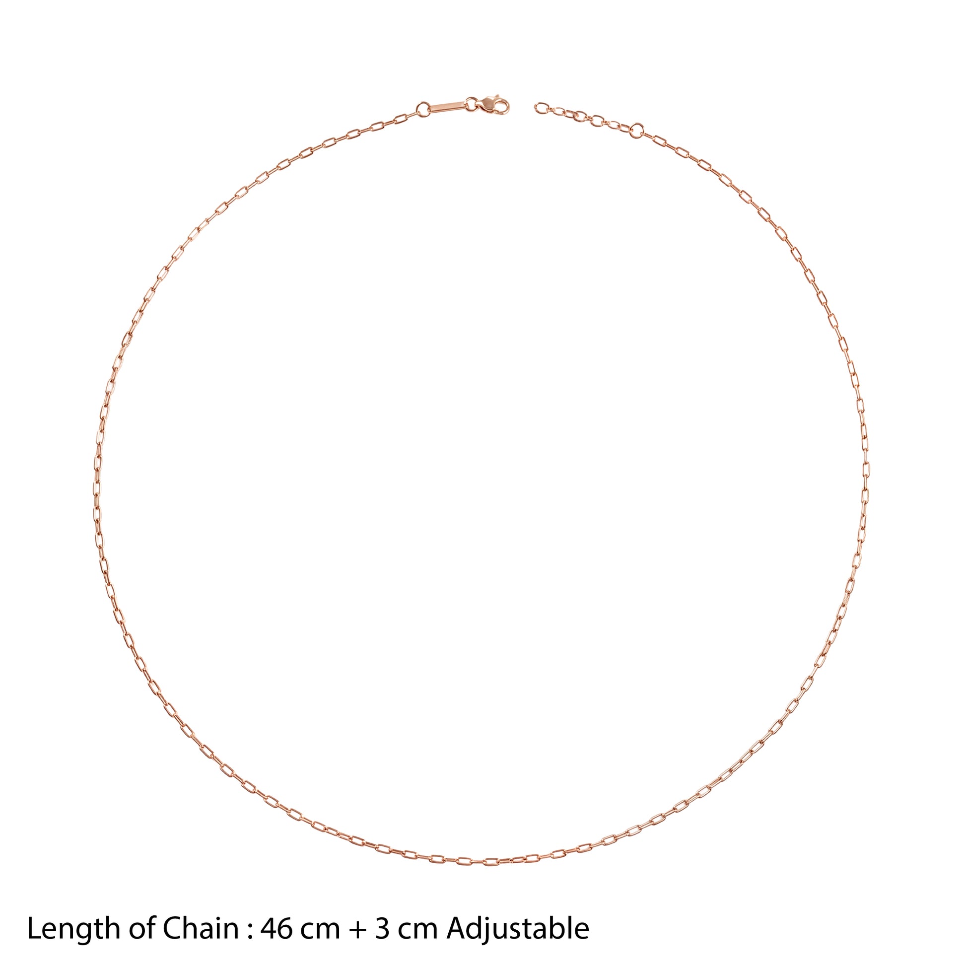 Rose Gold Serielle Link Chain