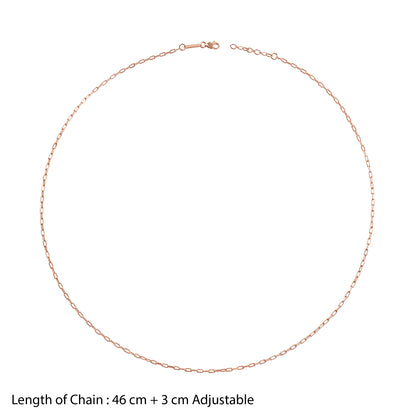 Rose Gold Serielle Link Chain
