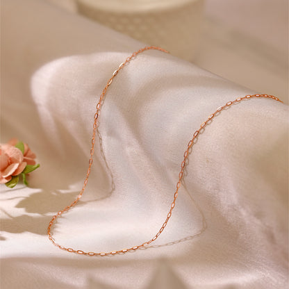 Rose Gold Serielle Link Chain