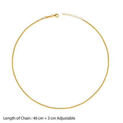 Gold Zivielle Box Chain