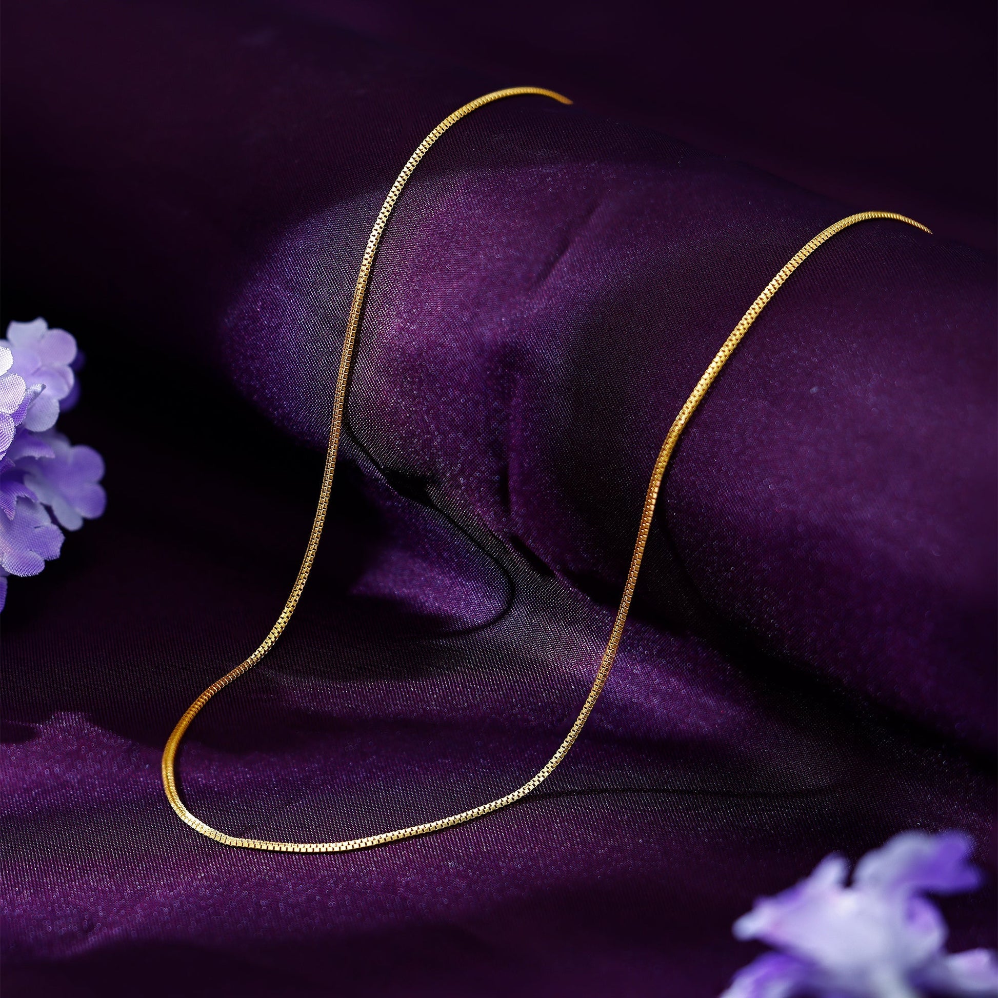Gold Zivielle Box Chain