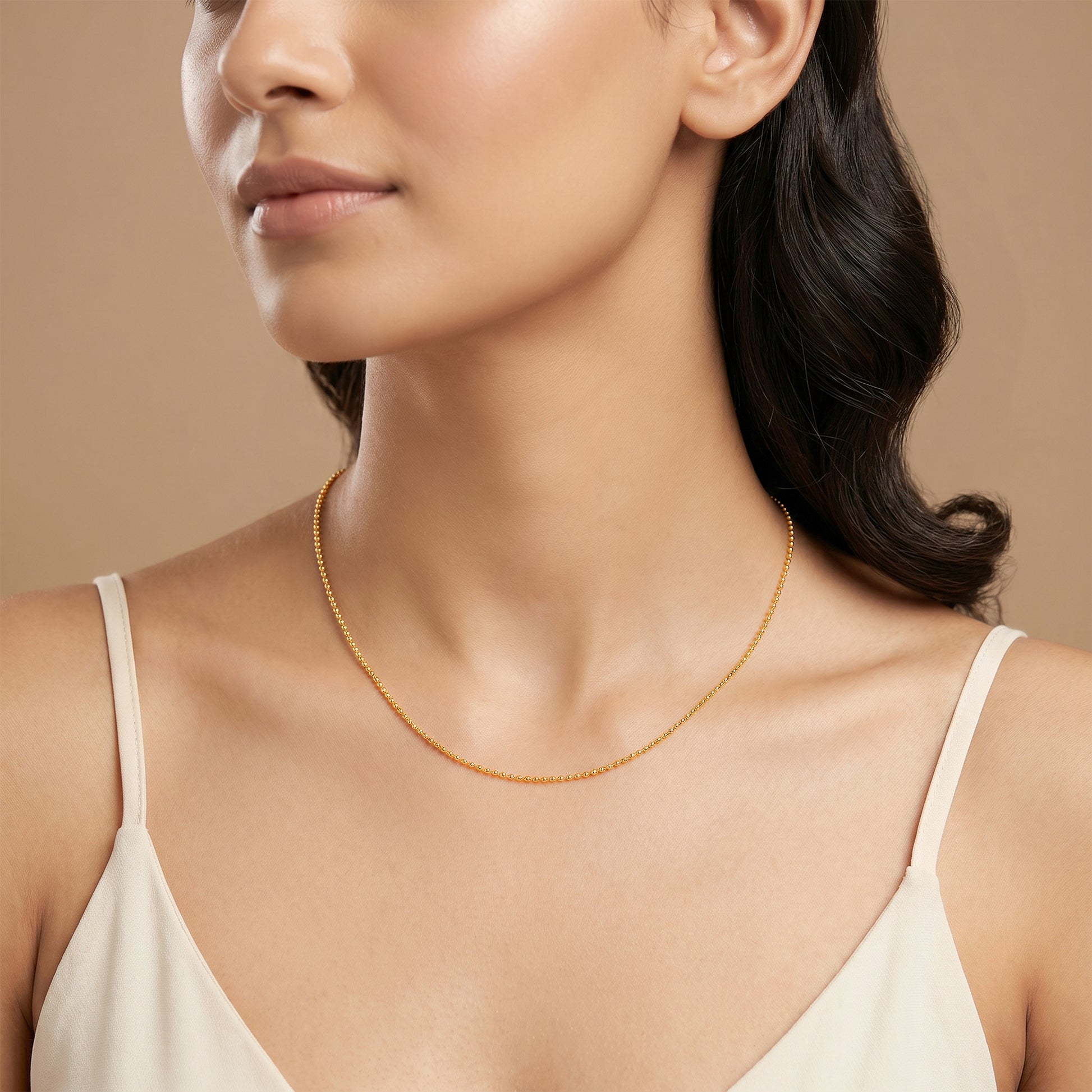 Gold Isielle Ball Chain