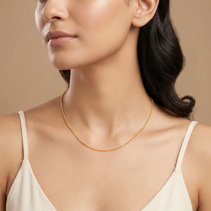 Gold Isielle Ball Chain
