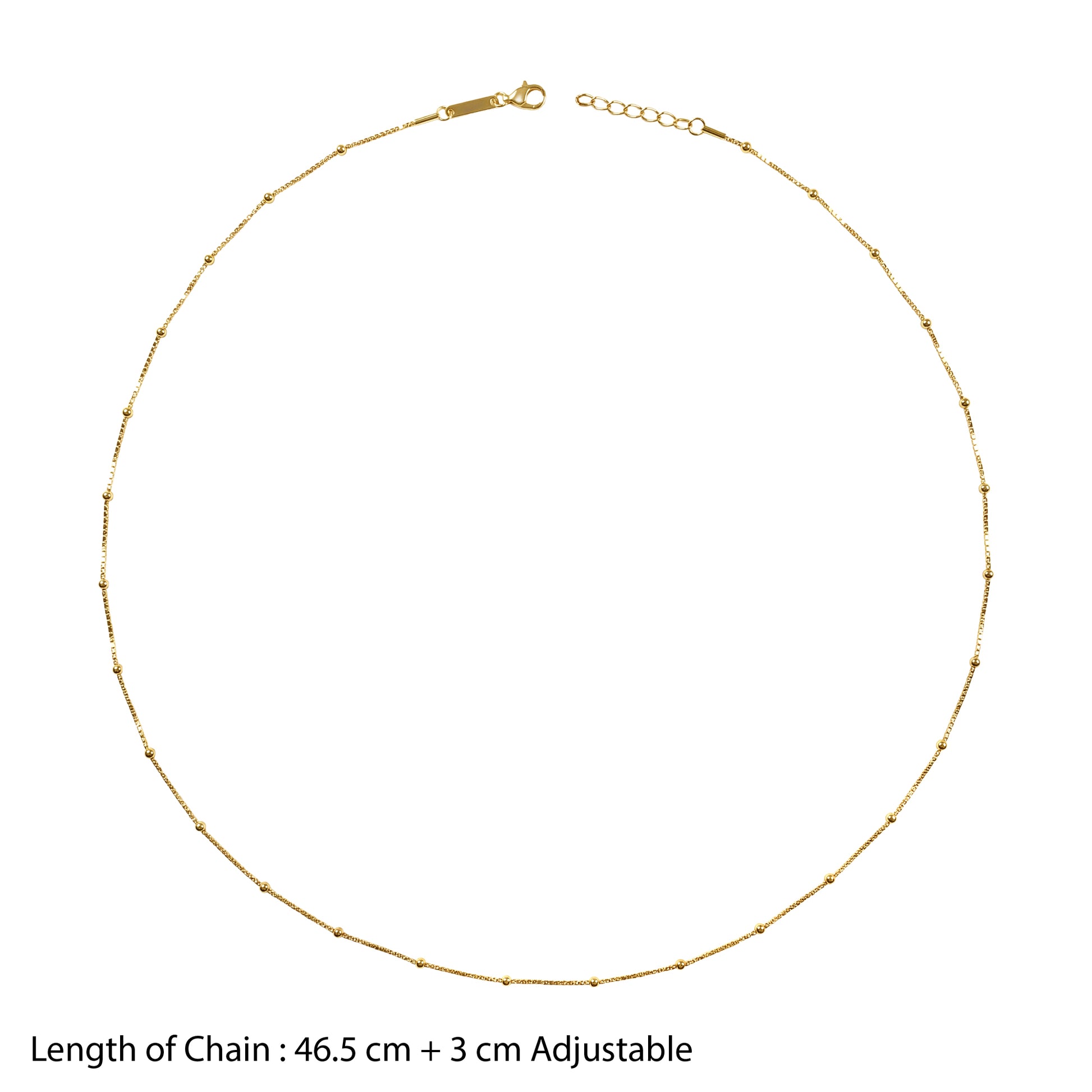 Gold Orielle Ball Station Chain
