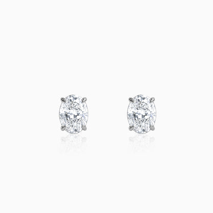 White Gold Solis Aura Lab Grown Diamond Studs
