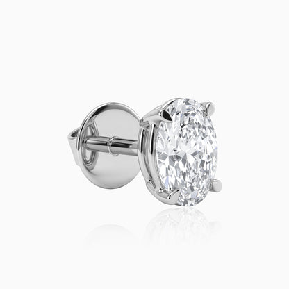 White Gold Solis Aura Lab Grown Diamond Studs