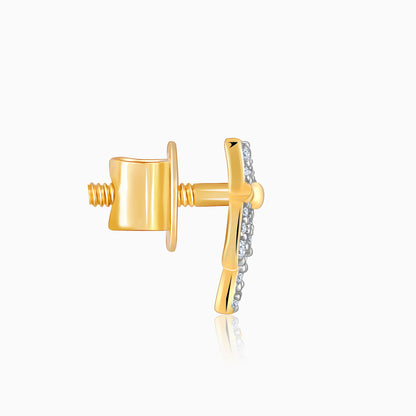 Gold Aspire Diamond Earrings