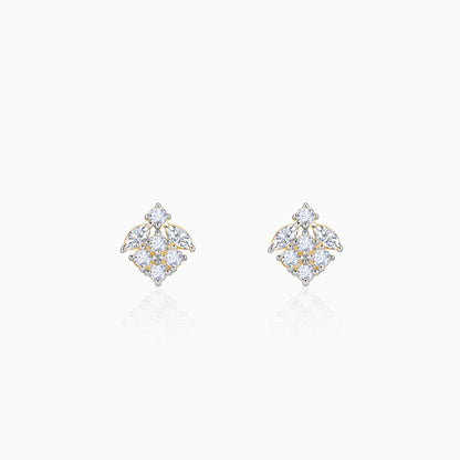 Gold Buti Lab Grown Diamond Earrings