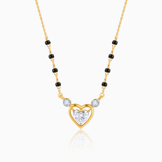 Gold Sacred Nuptials Lab Grown Diamond Mangalsutra