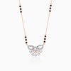 Rose Gold Shruthi Lab Grown Diamond Mangalsutra