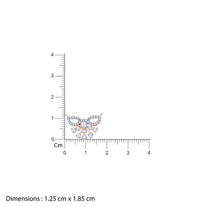 Rose Gold Shruthi Lab Grown Diamond Mangalsutra
