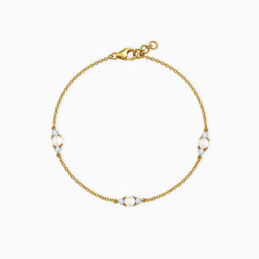 Gold Luce Lab Grown Diamond Bracelet