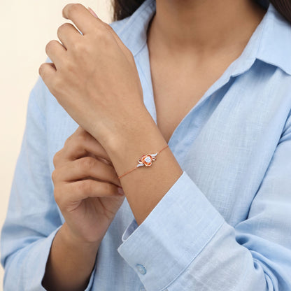 Rose Gold Seliora Lab Grown Diamond Bracelet
