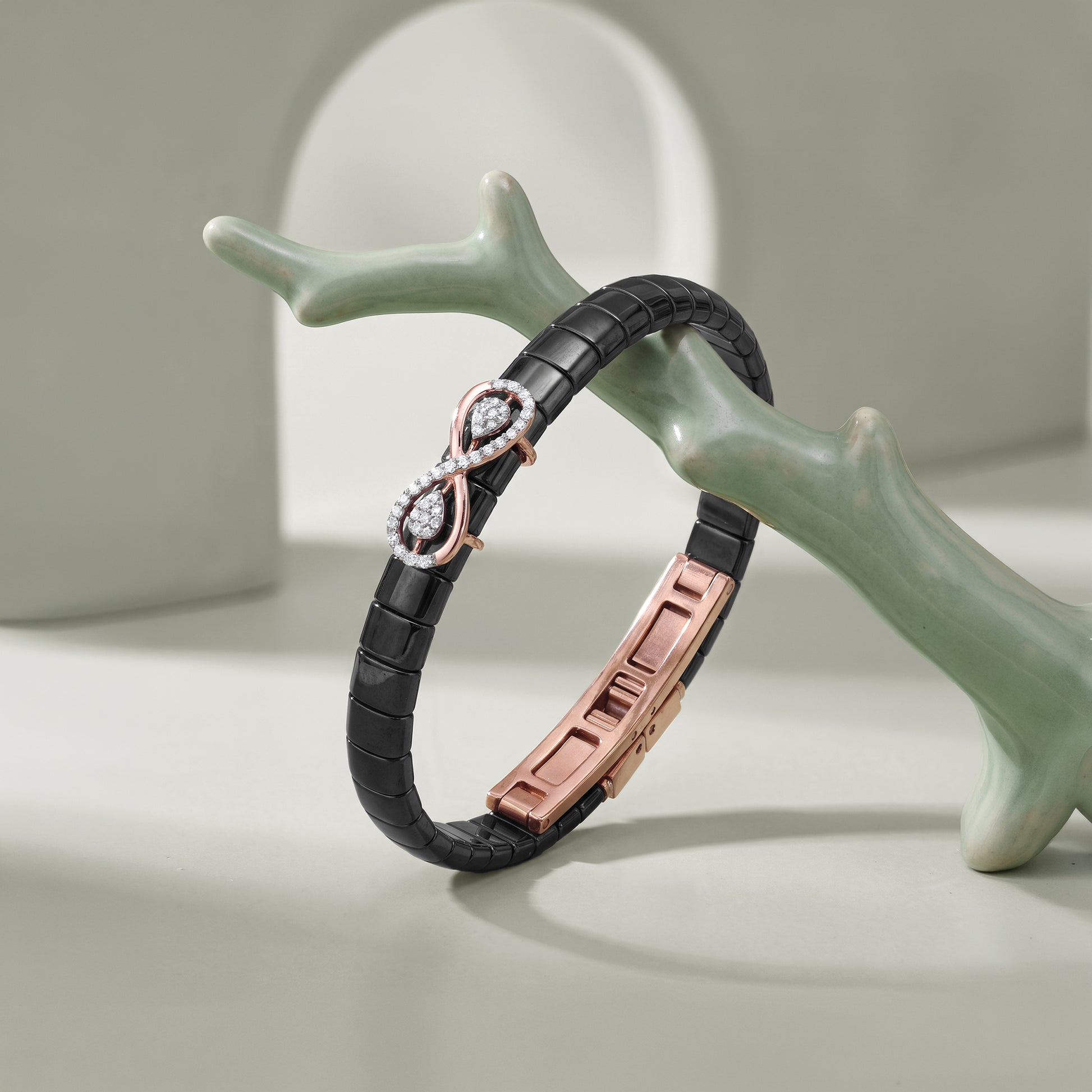 Rose Gold Ananta Spark Lab Grown Diamond Bracelet