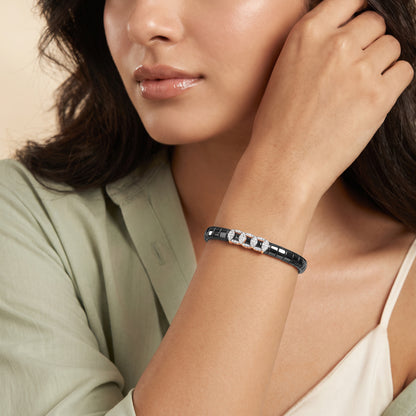Rose Gold Aster Flair Lab grown Diamond Bracelet