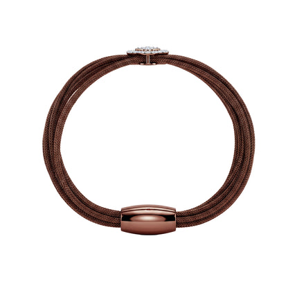 Rose Gold Pretty Petals Lab Grown Diamond Bracelet