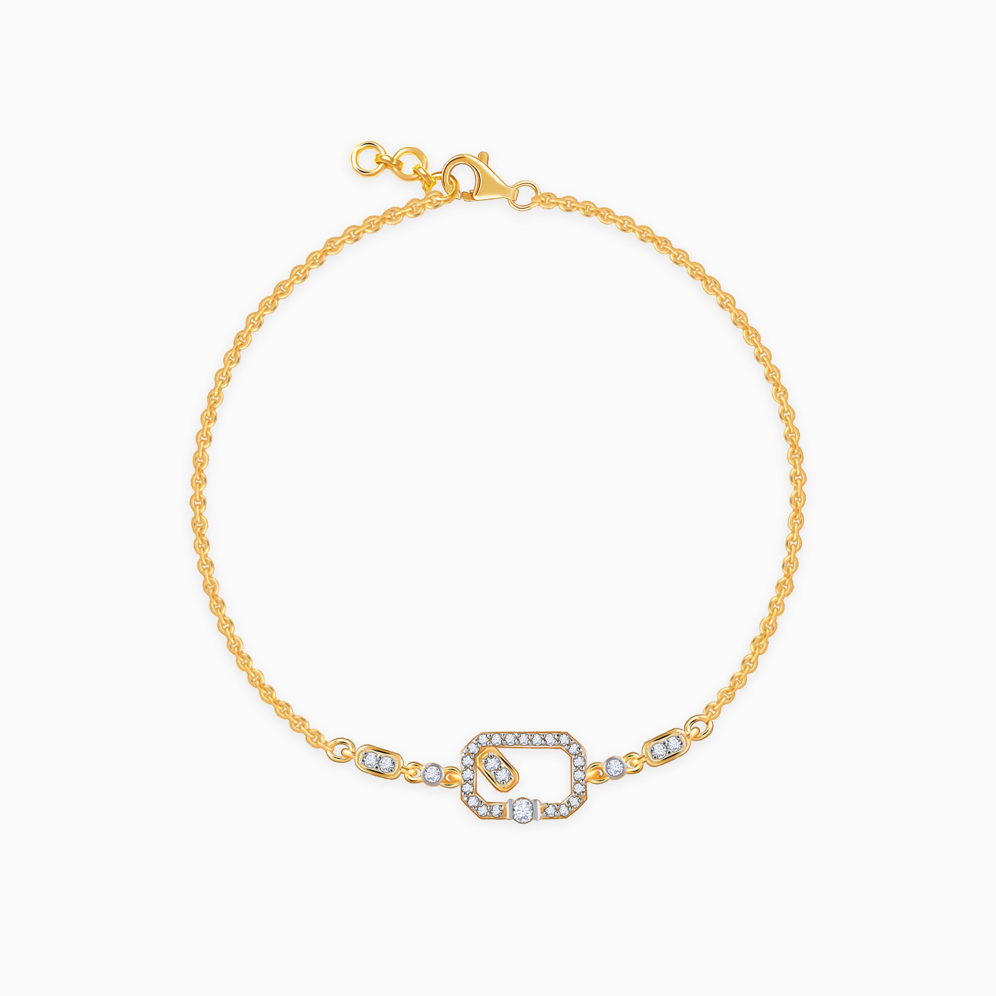 Gold Phaos Diamond Bracelet - Image 1
