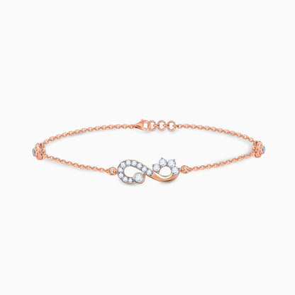Rose Gold Eterna Diamond Bracelet