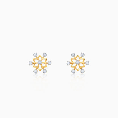 Gold Supernova Lab Grown Diamond Studs