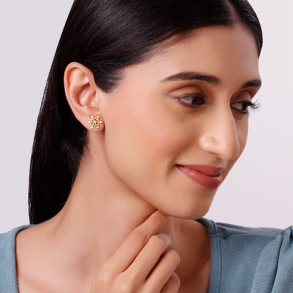 Gold Supernova Lab Grown Diamond Studs