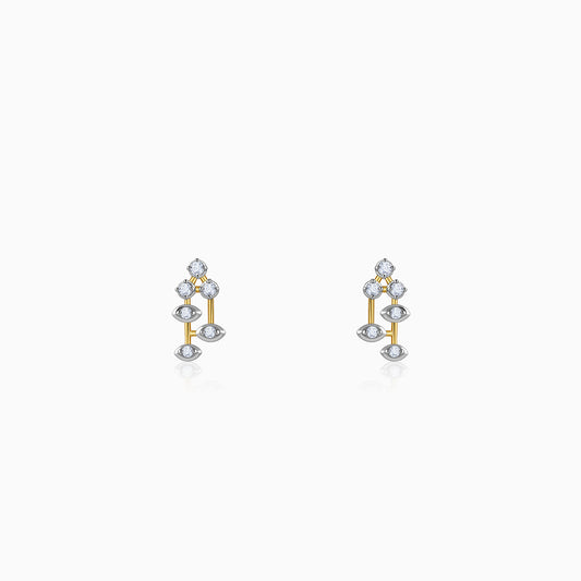 Gold Elera Lab Grown Diamond Earrings